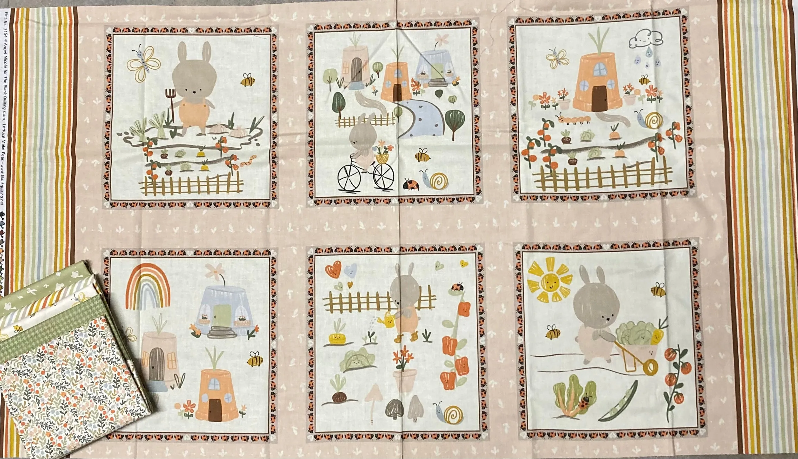 Helpful Heifer Panel Quilt #11