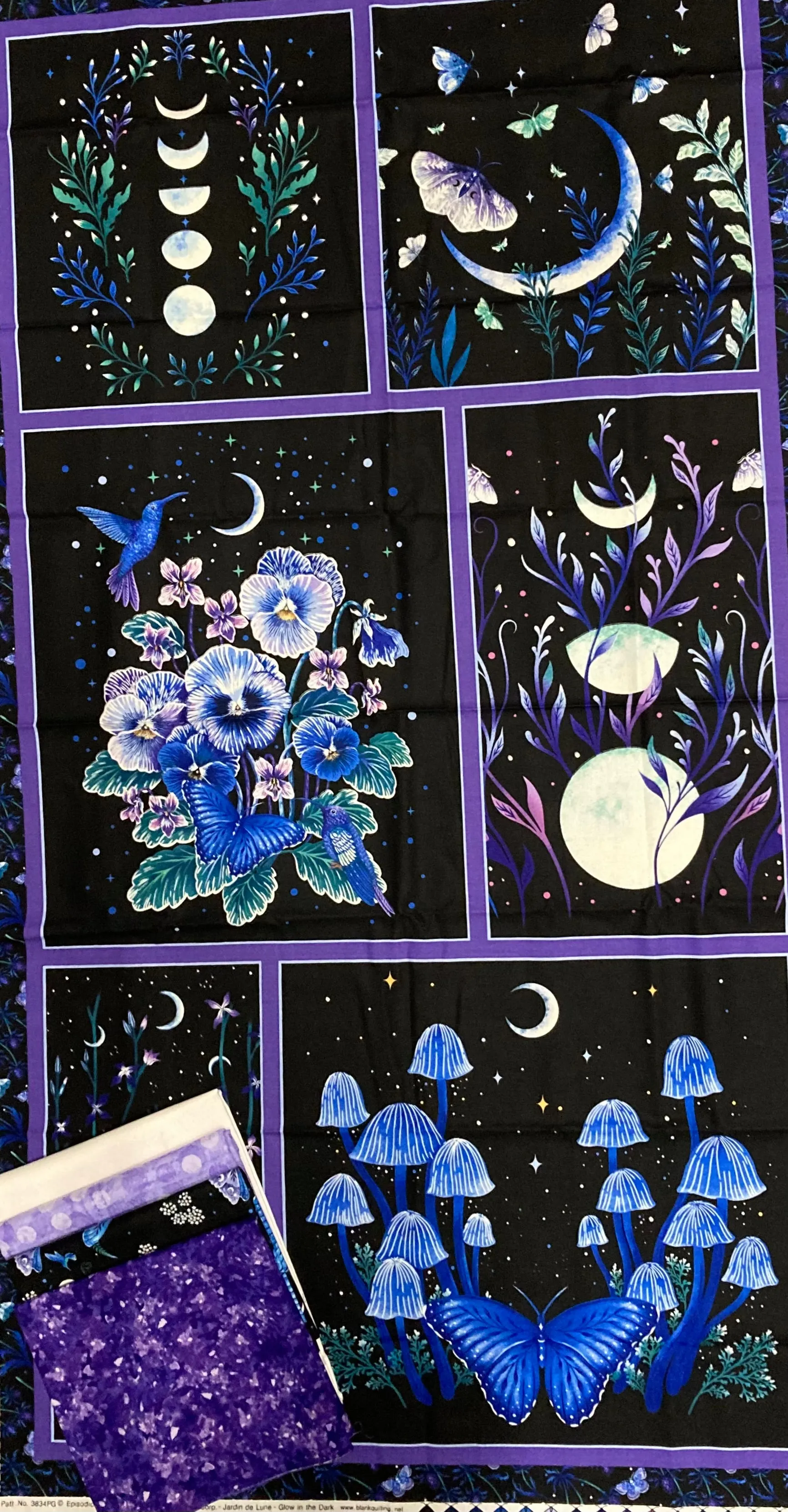 Helpful Heifer Panel Quilt #12