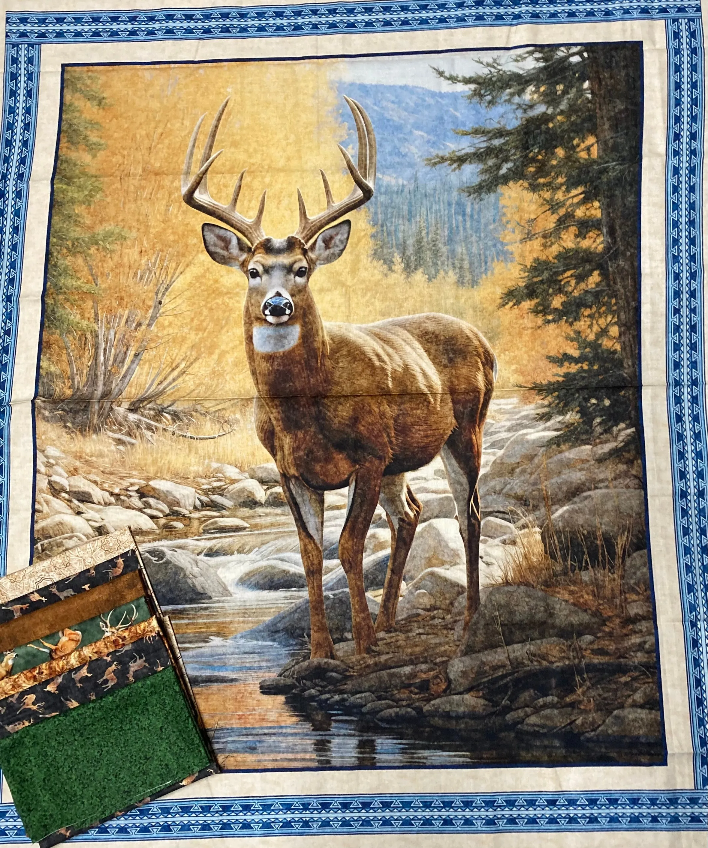 Helpful Heifer Panel Quilt #16