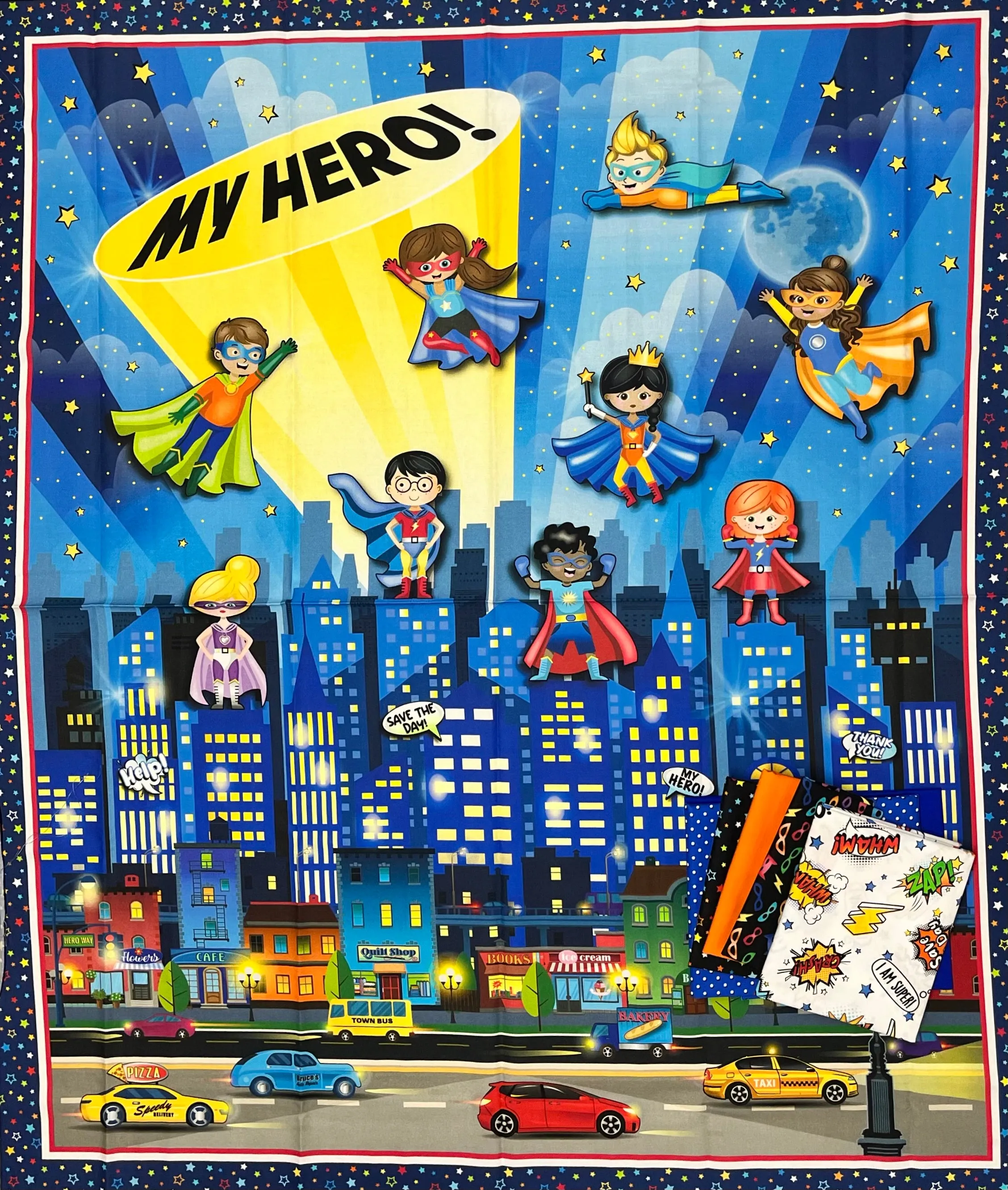 Helpful Heifer Panel Quilt #4