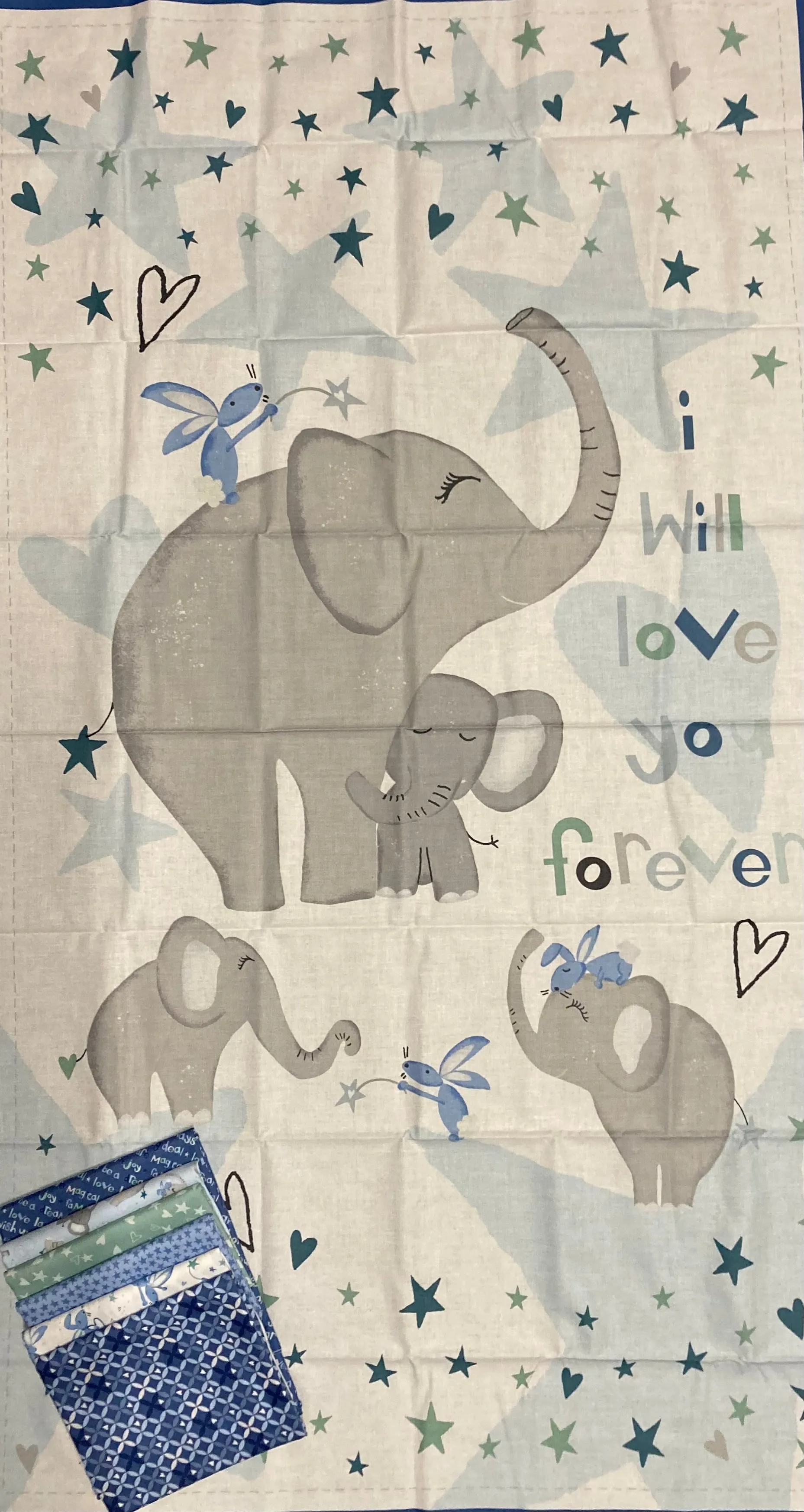 Helpful Heifer Panel Quilt #7