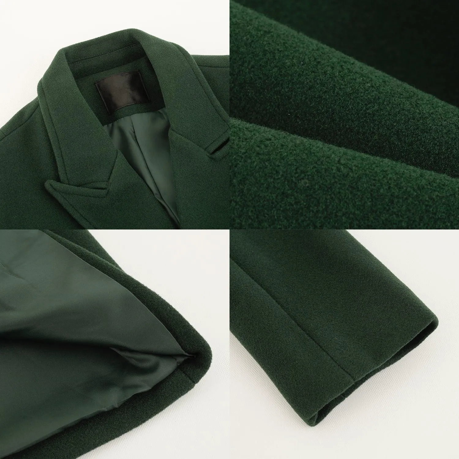 Jinquedai  Oxford Collar Trench Coat
