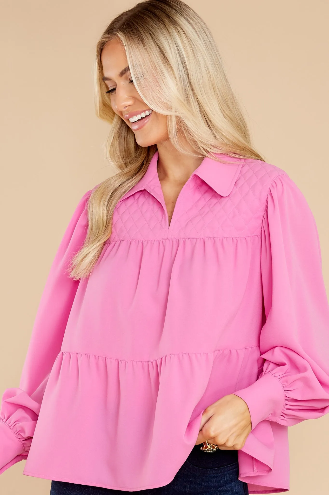 Josie Bright Orchid Top