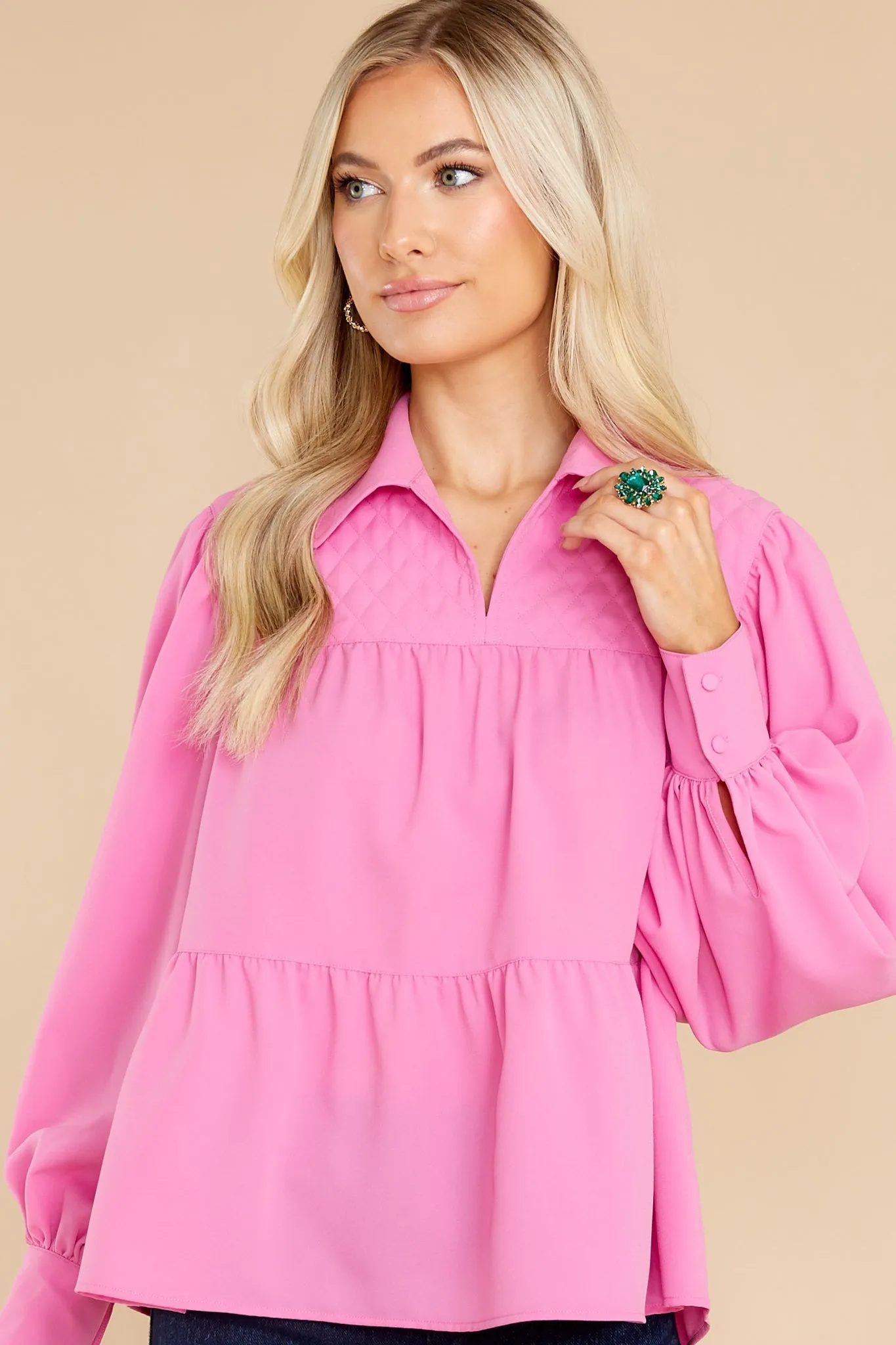 Josie Bright Orchid Top