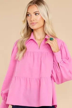 Josie Bright Orchid Top
