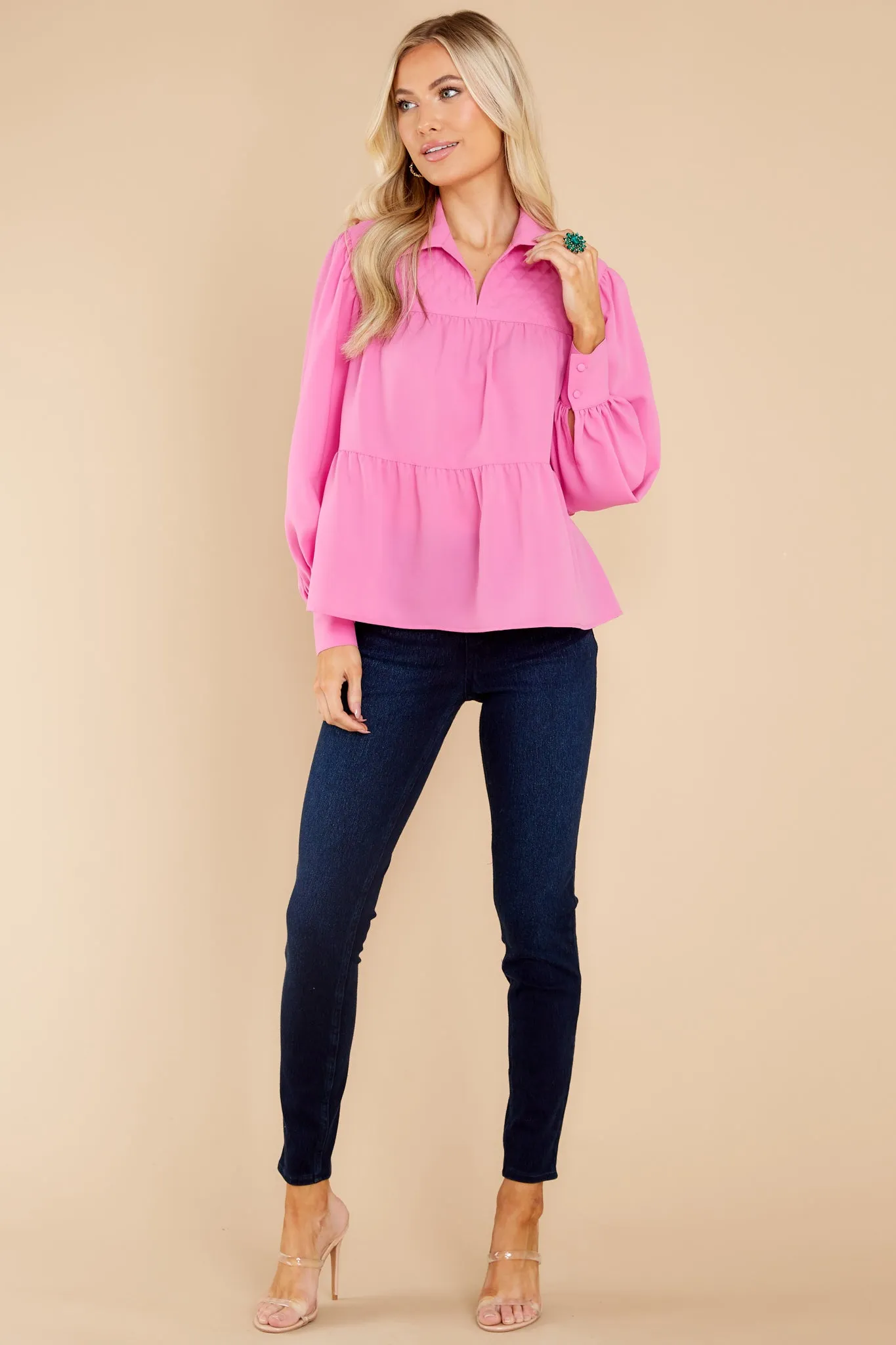 Josie Bright Orchid Top