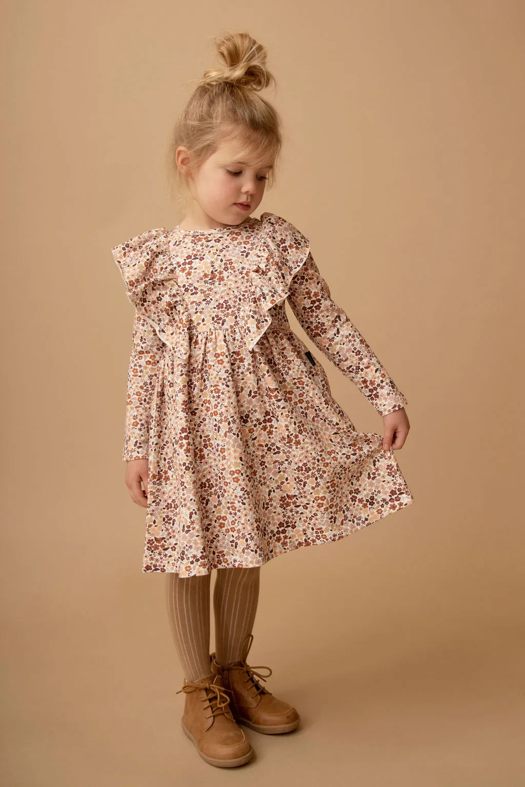 Kapow Bloom II Ruffle Waisted Dress