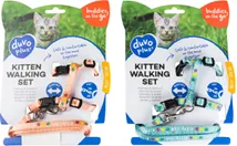 KITTEN WALKING SET KITTY CAT MIXED COLORS