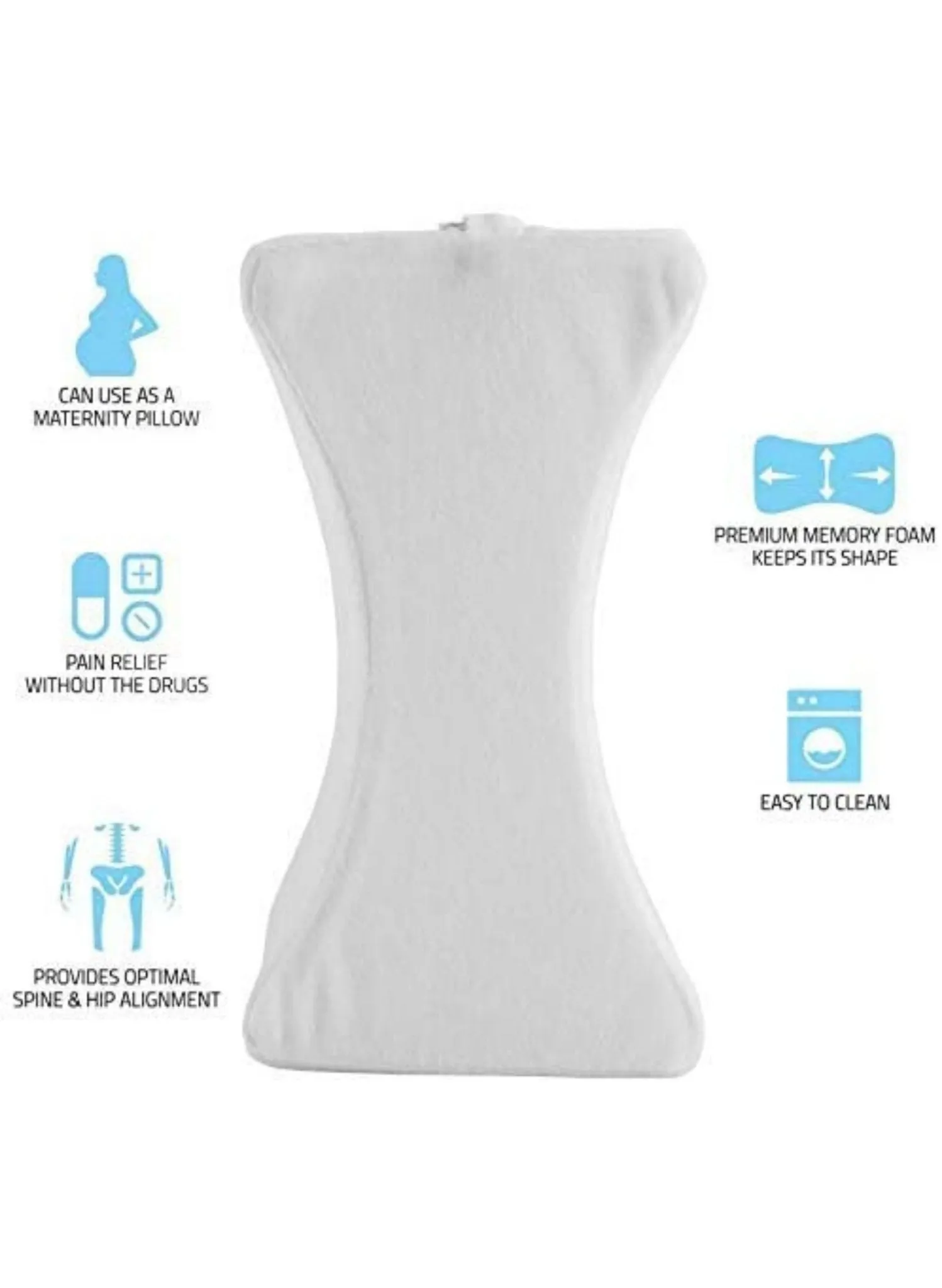 Knee Pillow - White