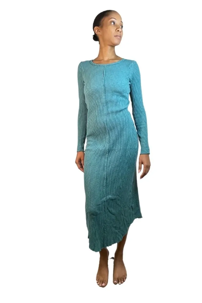 Last Chance! TLA Petite Ribbed Body Con Long Sleeve Dress