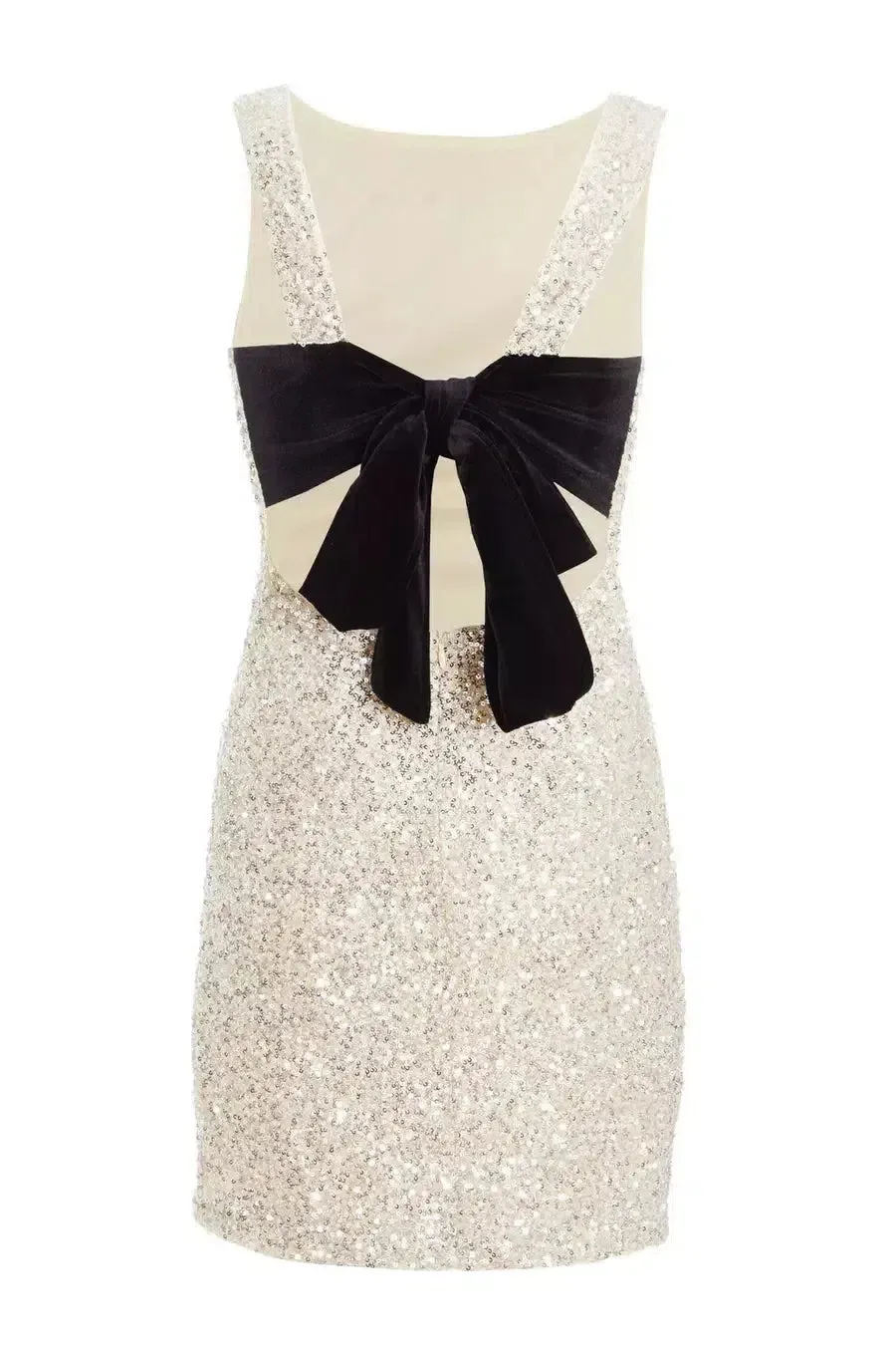Laurana – Bow detail – Sequin mini dress