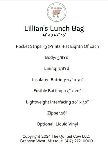 Lillian's Lunch Bag