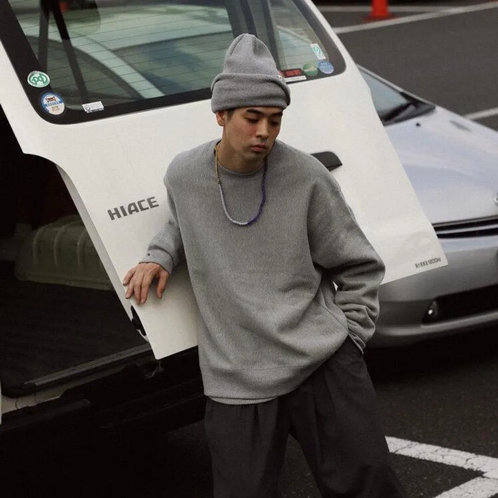 Loopwheeled Pullover Sweater