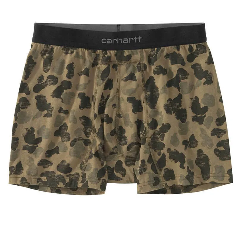 MBB124 - Carhartt Men's Cotton Blend 5" Boxer Brief 2 Pack