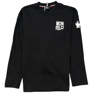 Men's Maglia Long Sleeve T-Shirt Black Size L