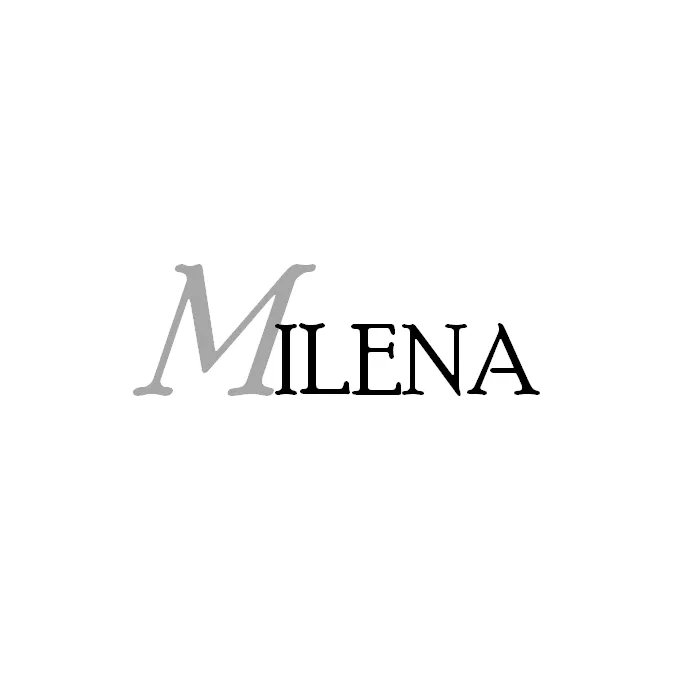 MILENA 9ct White Gold London Blue Topaz Rectangular Ring