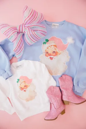MINI KIDS JOLLY SANTA WHITE PULLOVER