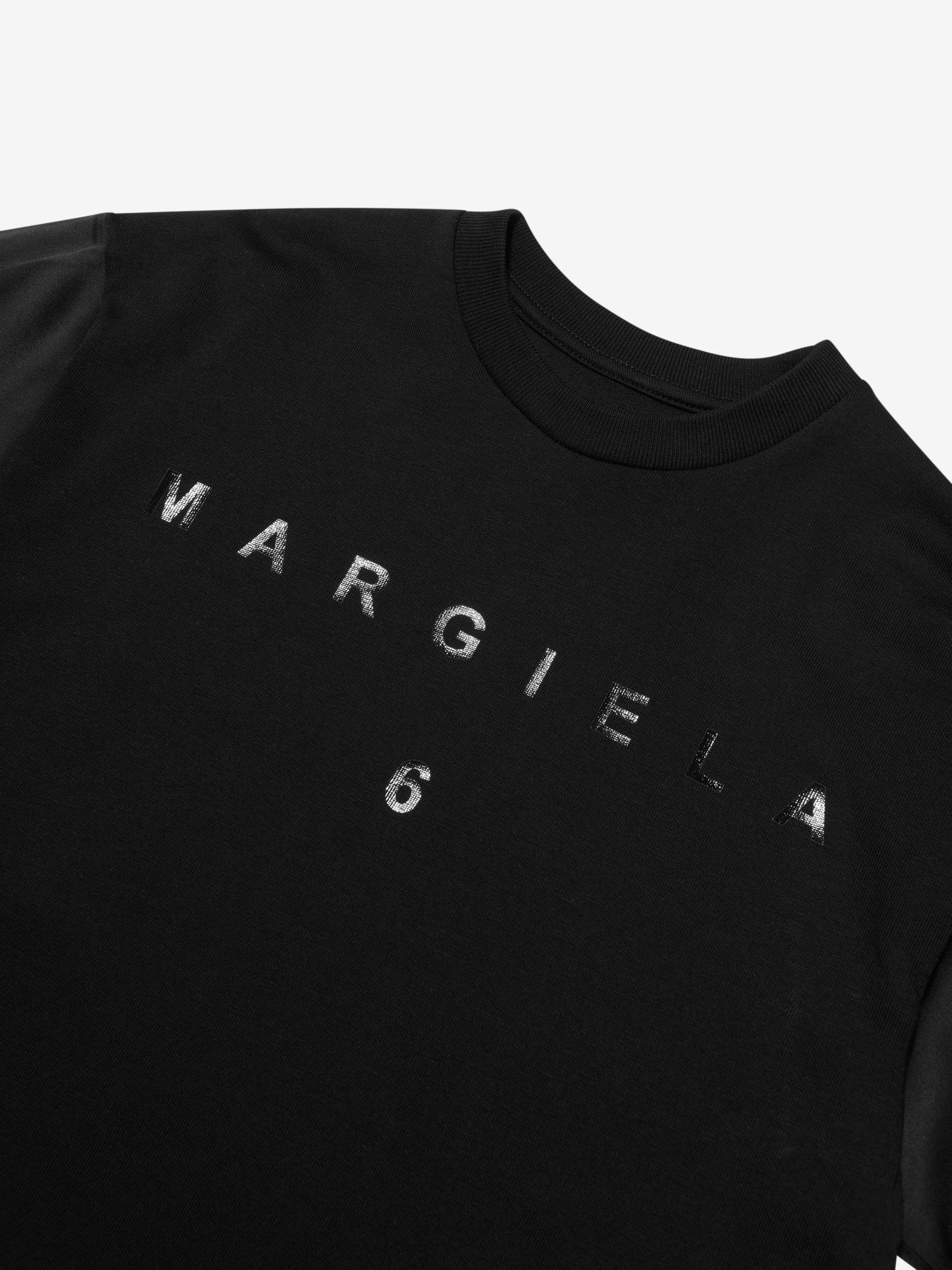 MM6 Maison Margiela Kids Tonal Logo T-Shirt Dress