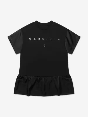 MM6 Maison Margiela Kids Tonal Logo T-Shirt Dress