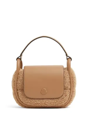 Moncler   Mini Tiarna quilted teddy crossbody bag 
