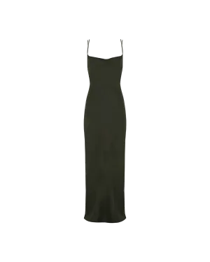 NAIA LINEN SLIP KHAKI