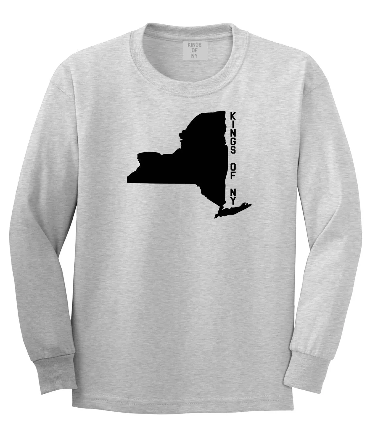 New York State Shape Long Sleeve T-Shirt