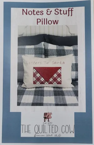 Notes & Stuff Pillow