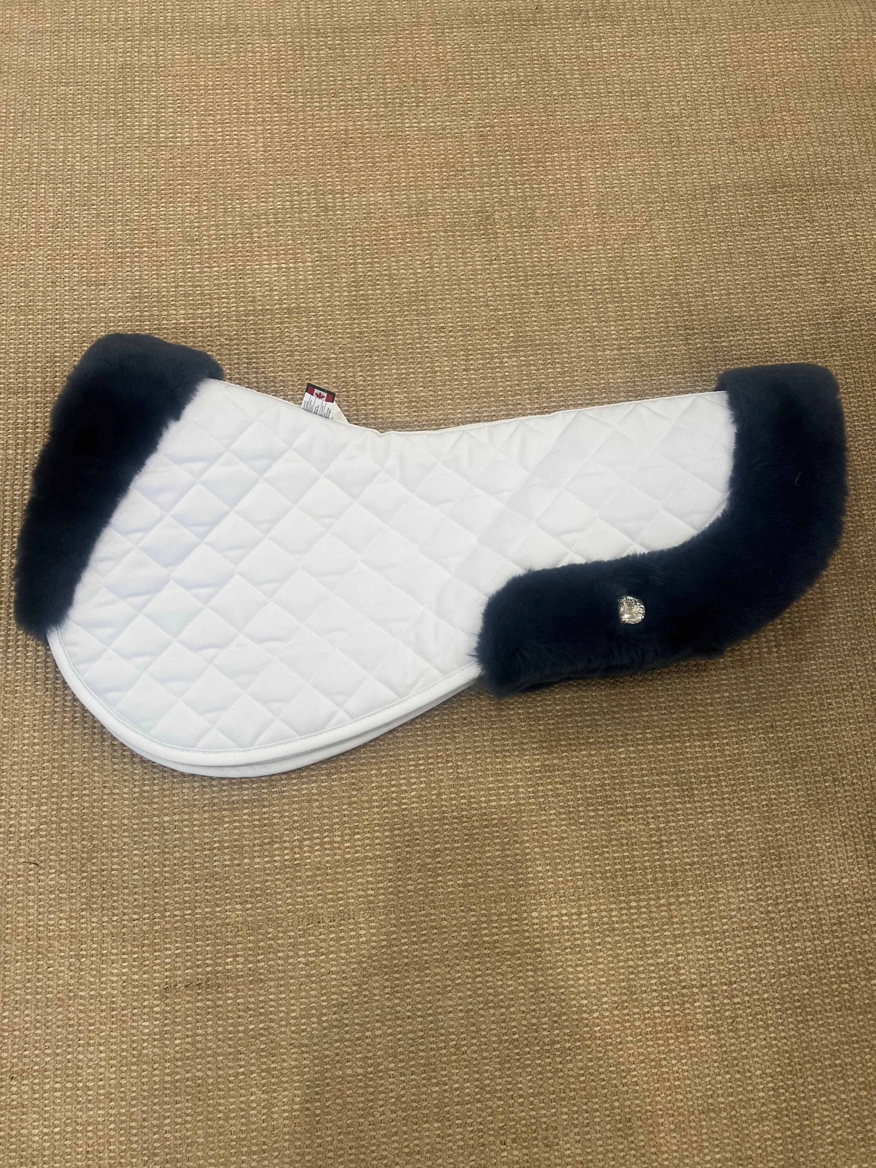 Ogilvy Liberty Quilted Half Pad with Sheepskin