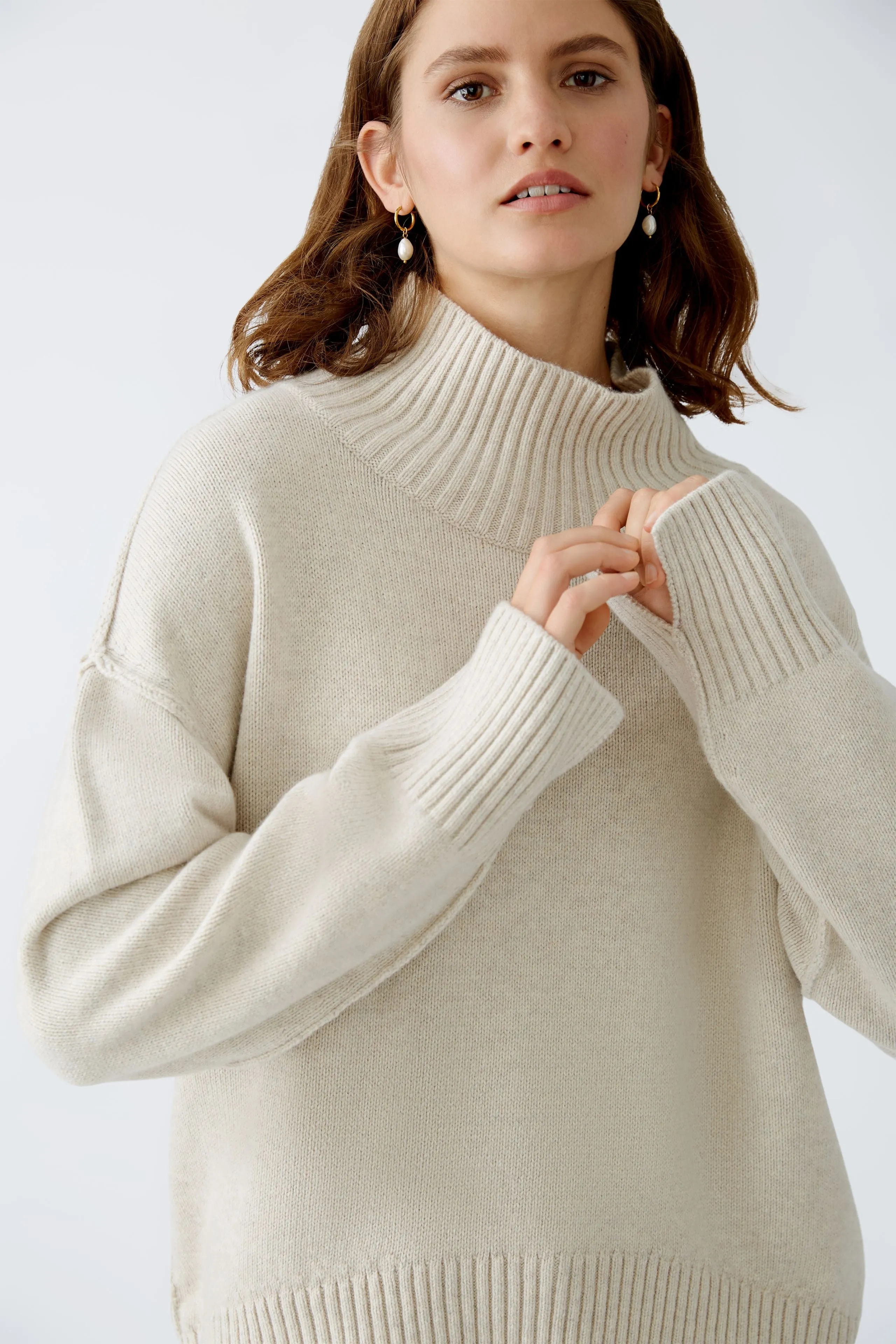 OUI Cream Pullover