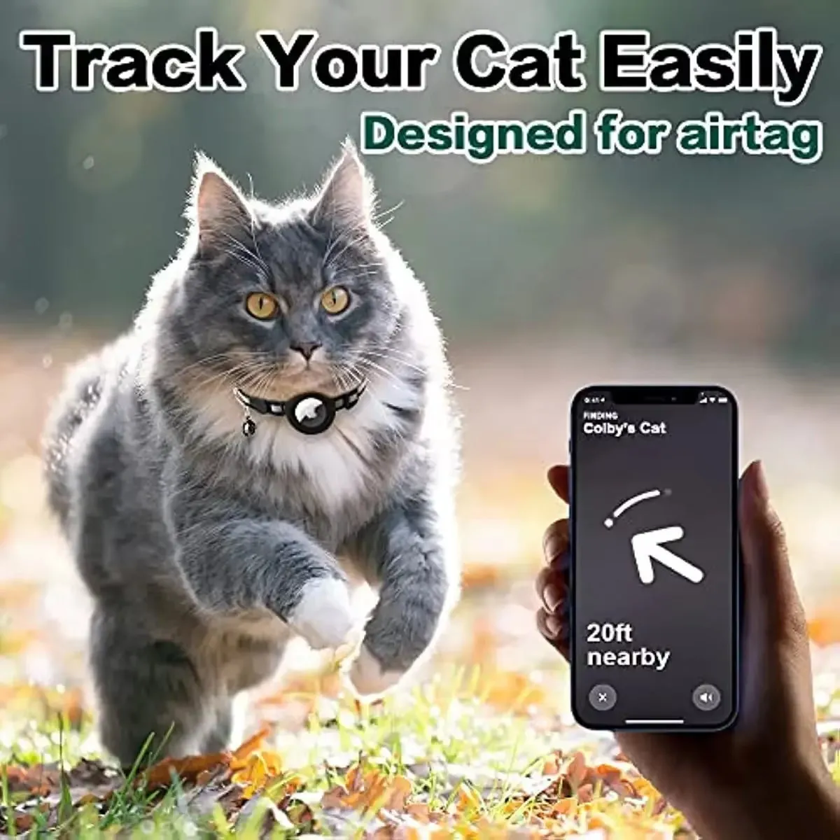 Pet Collar - AirTag Holder