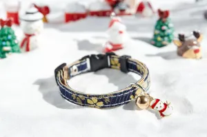 Pet Collar Breakaway with Cute Bell & Wreath