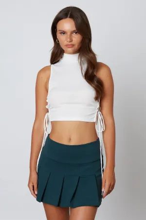 Pleated Mini Skort