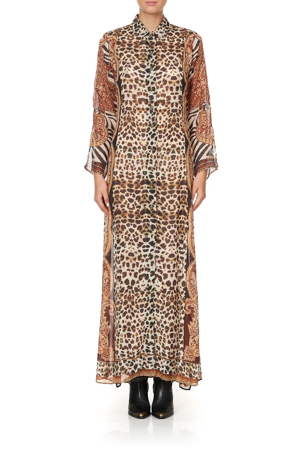 PRINTED TRENCH WILD FIRE
