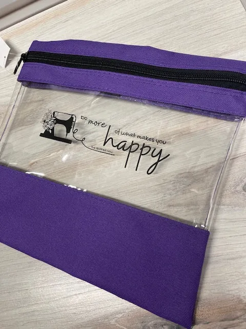 Quilted Cow Happy Pouch