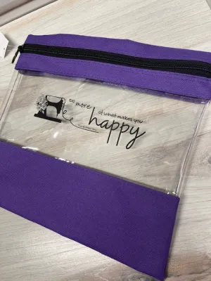 Quilted Cow Happy Pouch