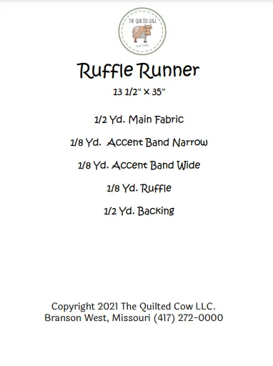 Ruffle Runner
