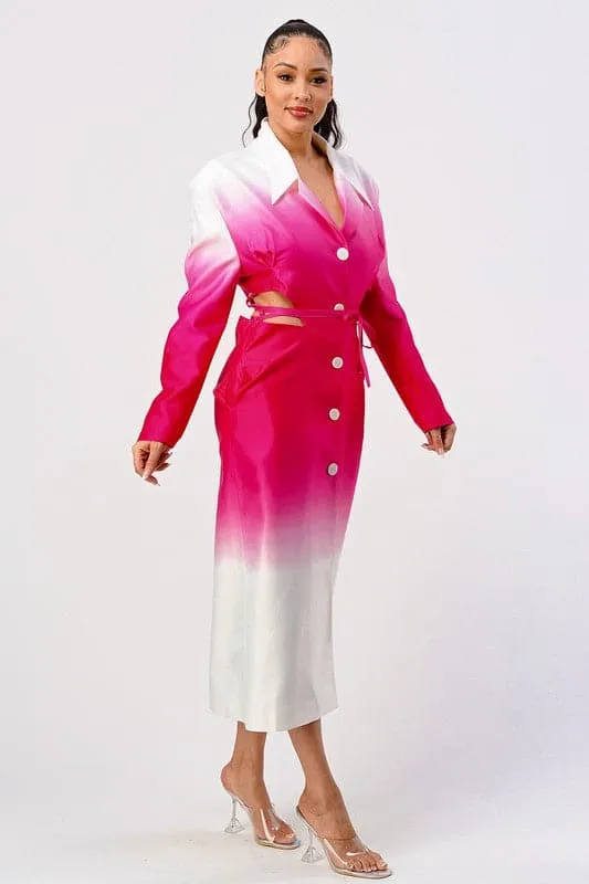 Seasons Best Pink Spring Trench Coat