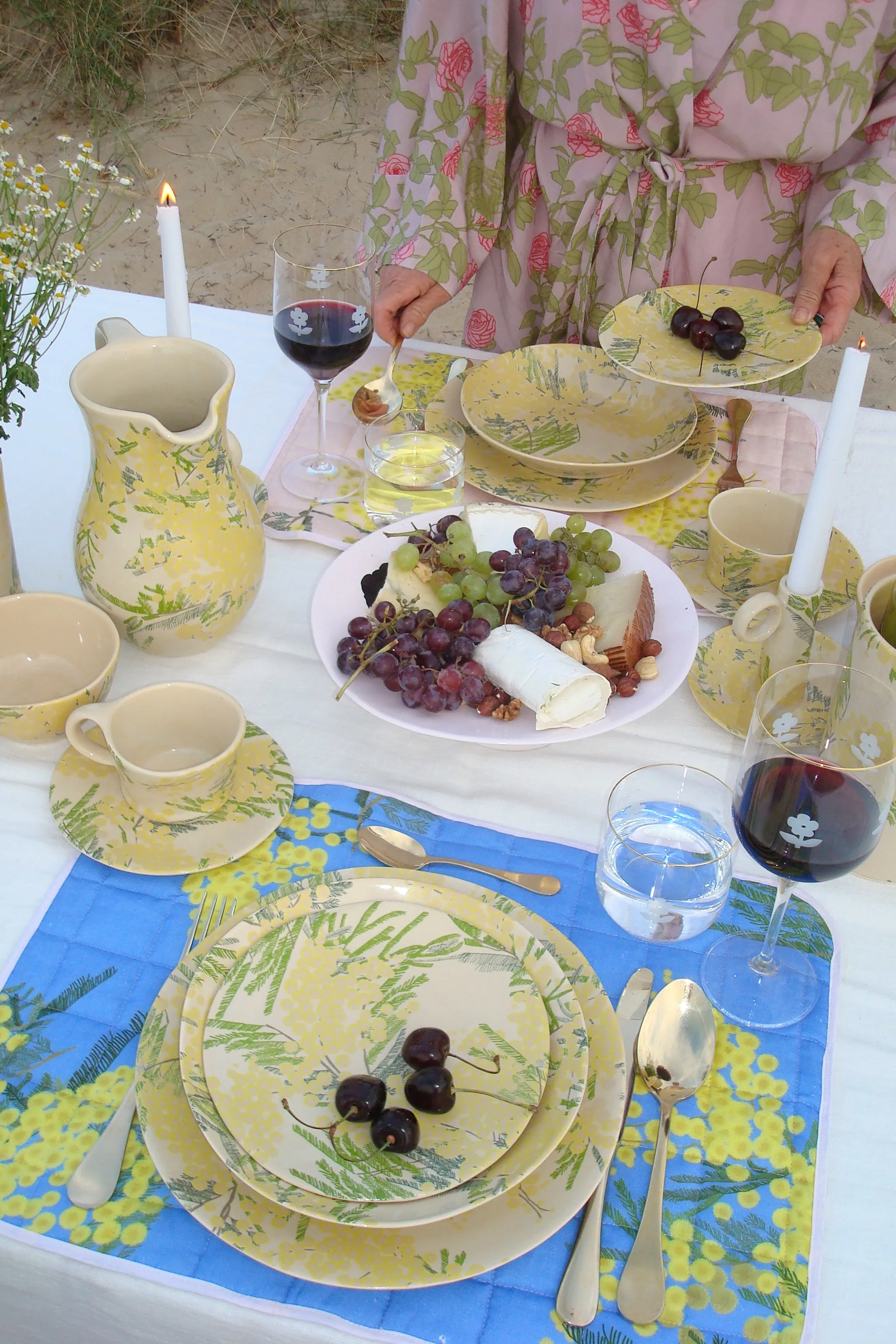 Set of 2 Quilted Placemats