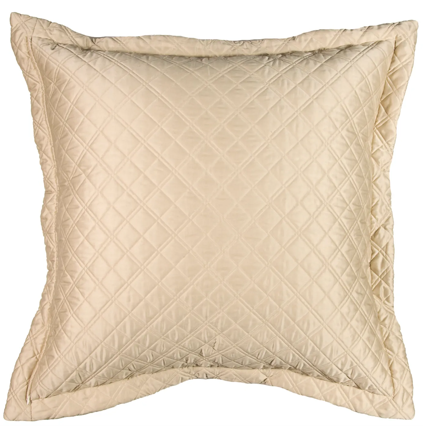 Silk & Sensibility Ivory and Ecru Quilted Coverlet Set