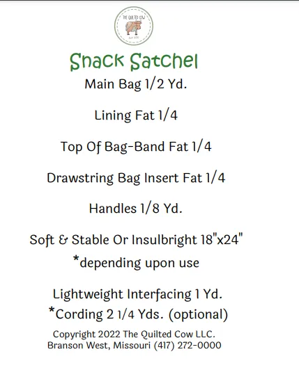 Snack Satchel