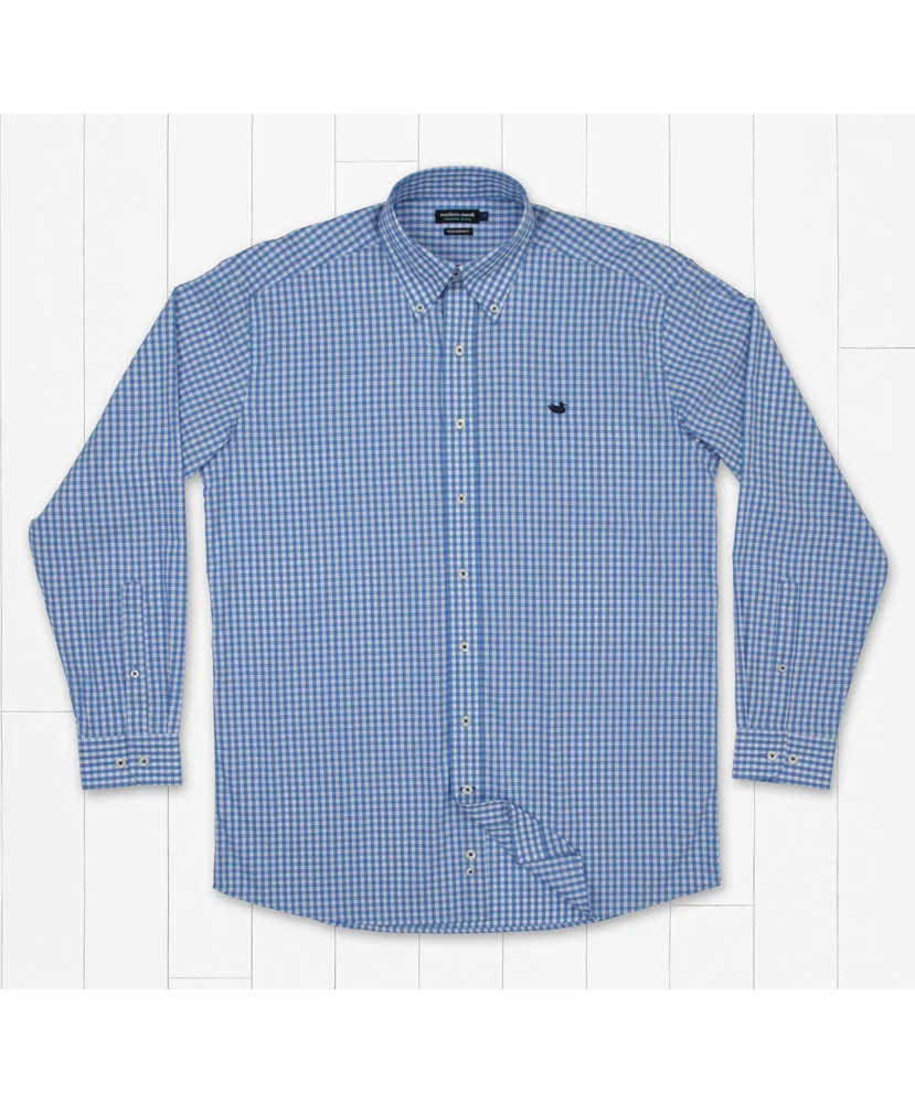Southern Marsh - Brentwood Gingham Performance Dress Shirt