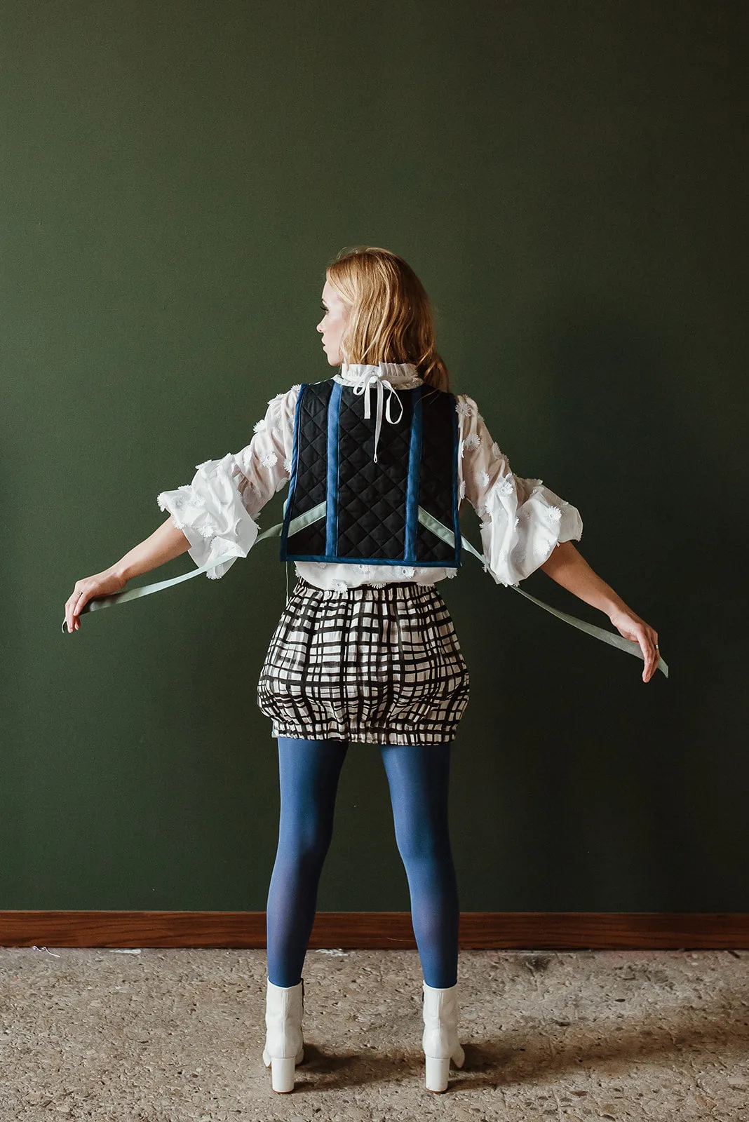The Tasha Quilted Dickie