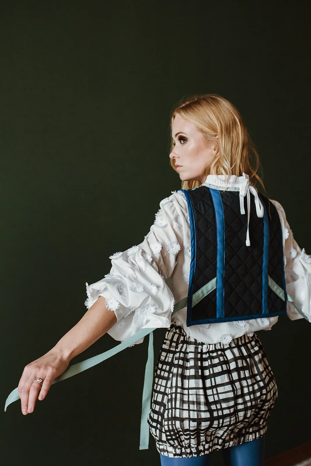 The Tasha Quilted Dickie
