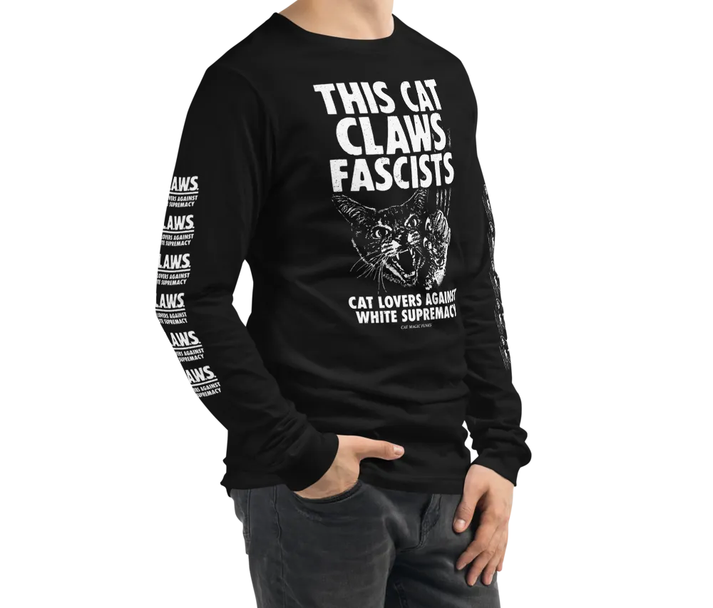 This Cat Claws Fascists Long Sleeve