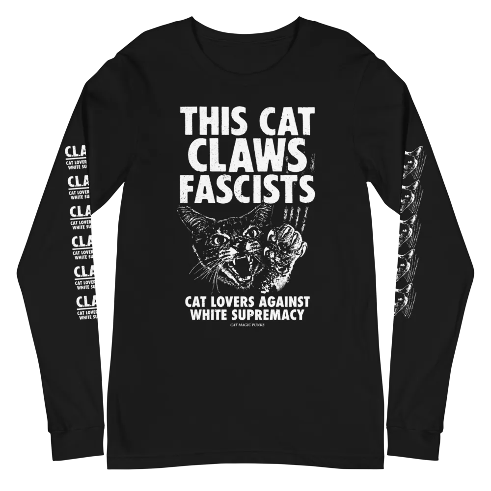 This Cat Claws Fascists Long Sleeve