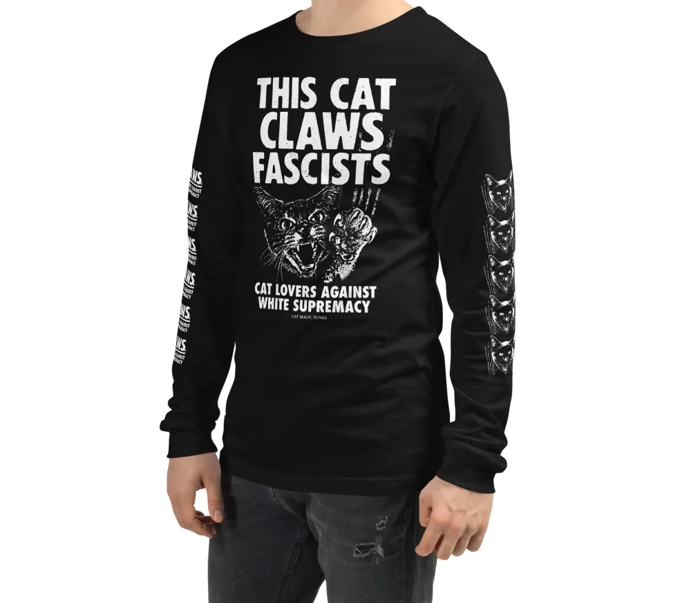 This Cat Claws Fascists Long Sleeve