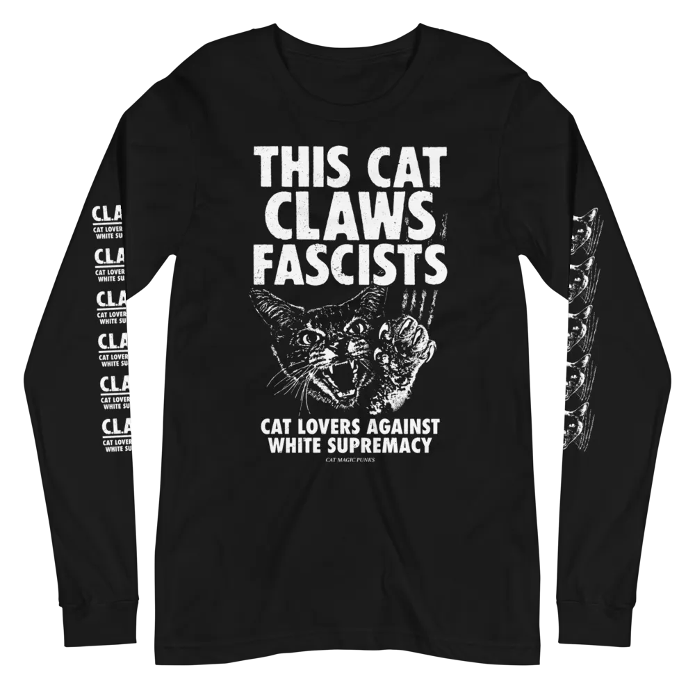 This Cat Claws Fascists Long Sleeve