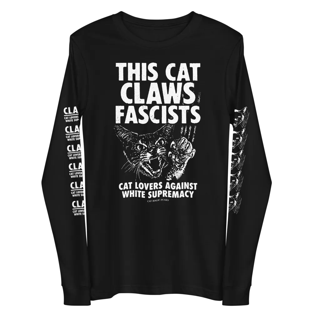 This Cat Claws Fascists Long Sleeve