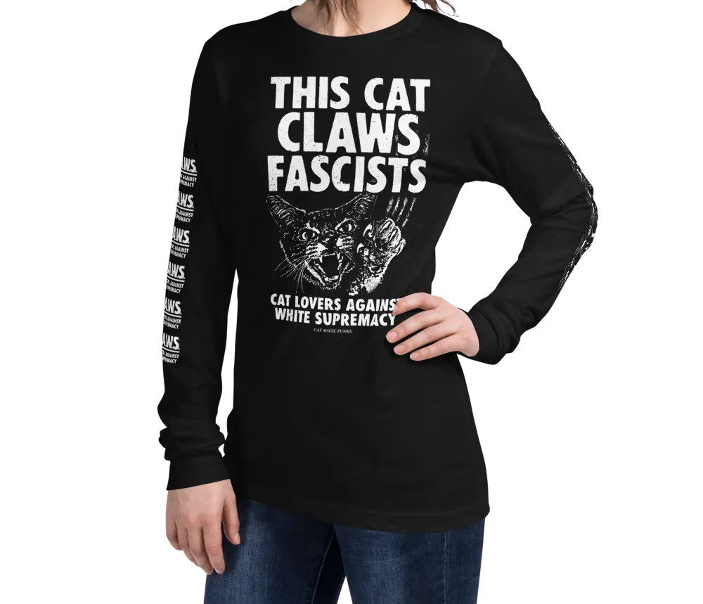 This Cat Claws Fascists Long Sleeve