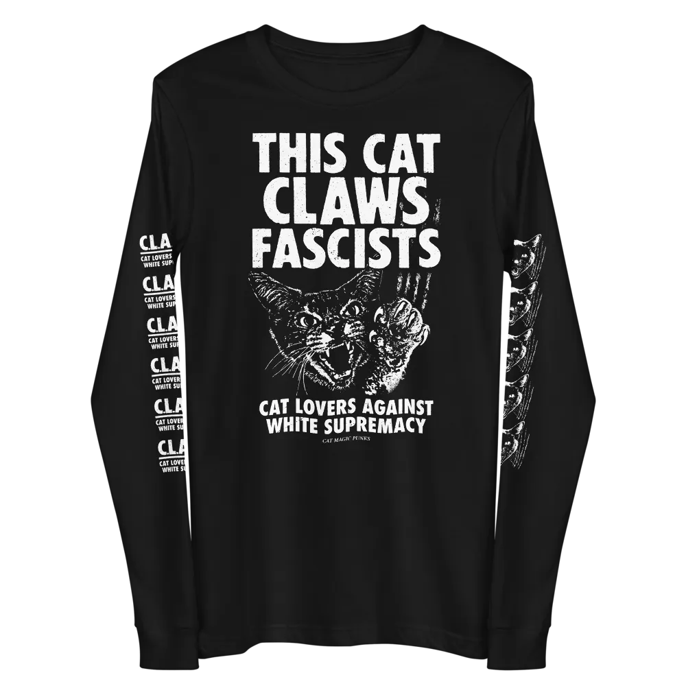 This Cat Claws Fascists Long Sleeve
